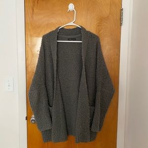 Kendall + Kylie Green/Gray Cardigan